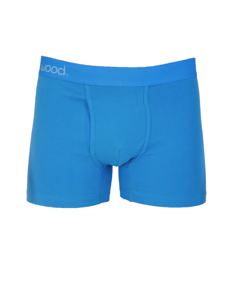 Boxer brief w/fly-Swedish Blue-SB05