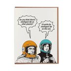 Astronauts Greeting Card