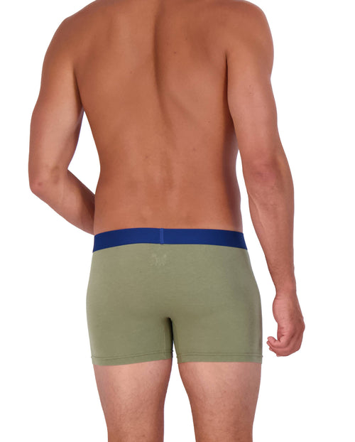 Boxer brief w/fly-olive