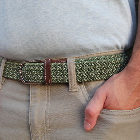 The Remington Woven Elastic Stretch Belt