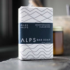Moisturizing Alps Men's Bar Soap, Shea Butter and Jojoba Oil