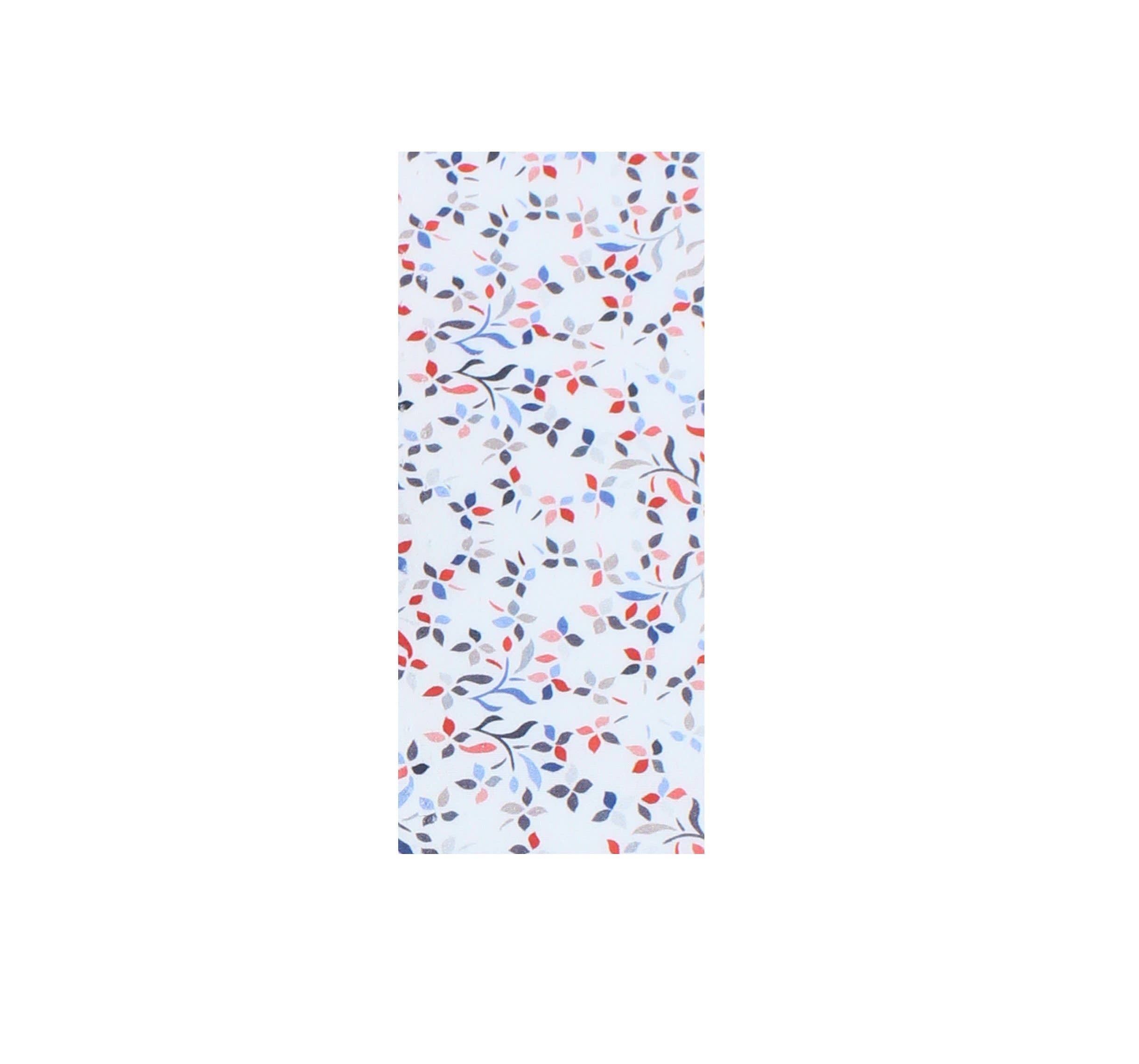 White Colorful Print Boxers