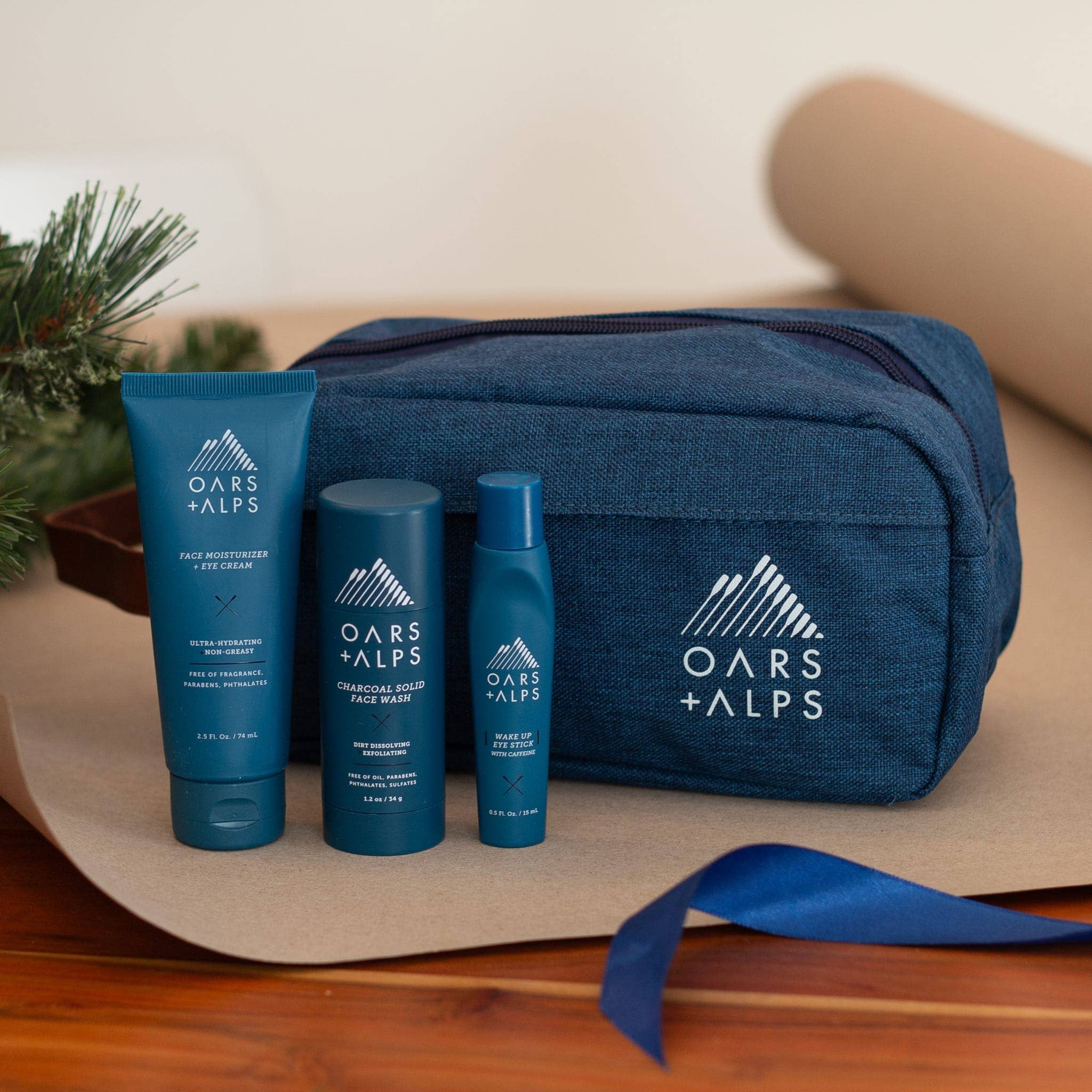 Face the Day Kit Men's 3-Step Cleansing Gift Set