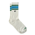 Crew Sock - Blue Retro Stripe