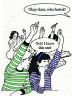 Who Farted Greeting Card