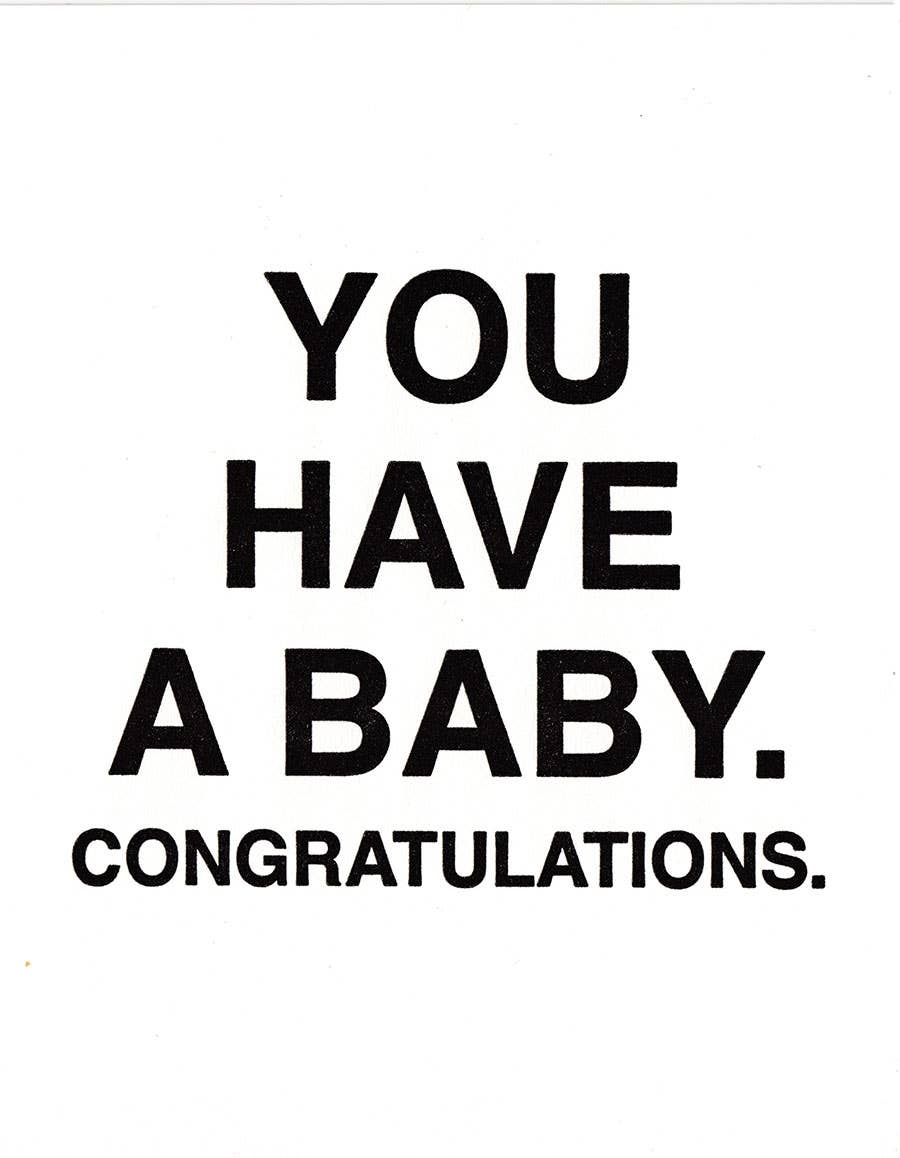 Generic Baby Greeting Card