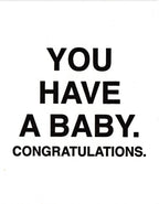 Generic Baby Greeting Card