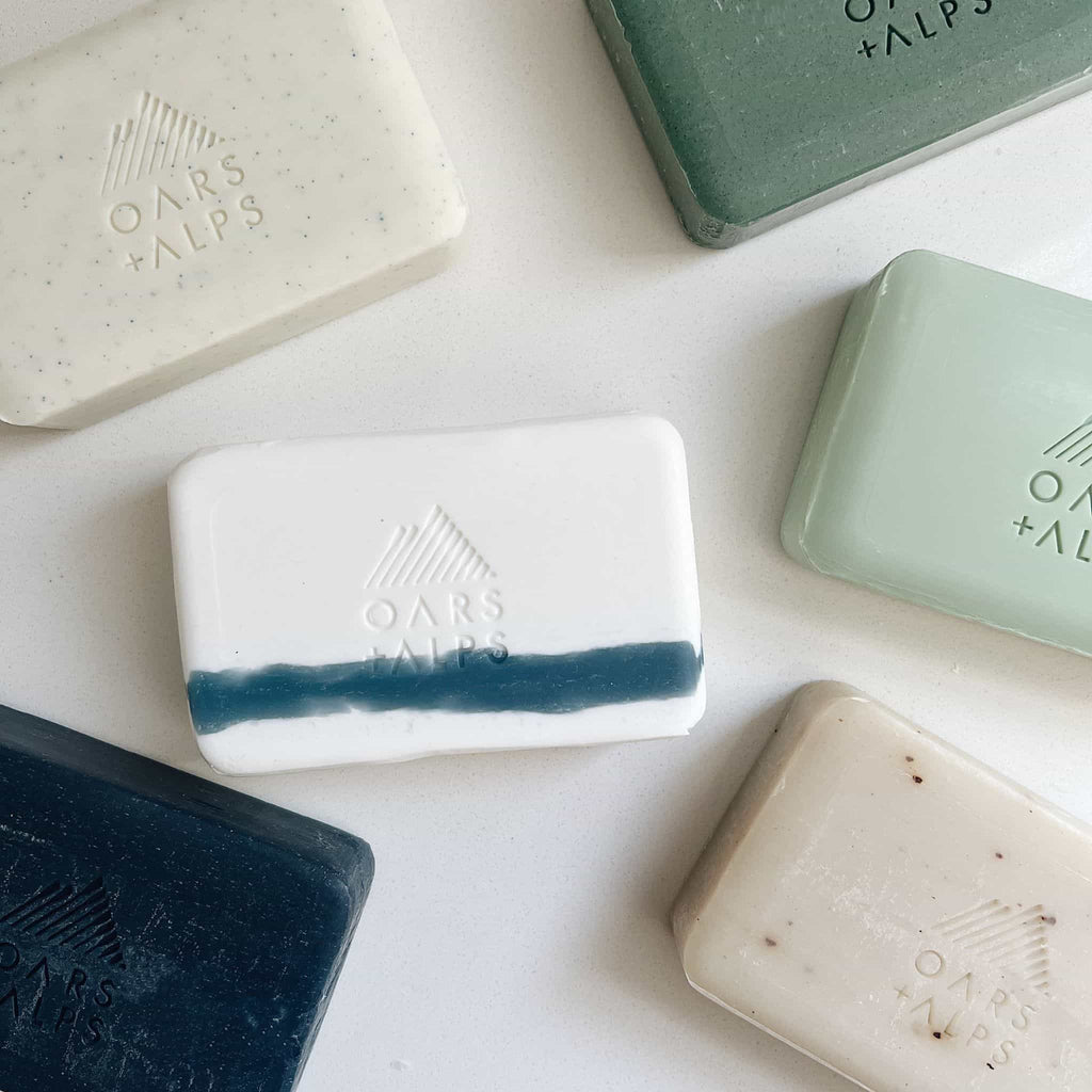 Men’s Charcoal Bar Soap, Activated Charcoal, Volcanic Sand