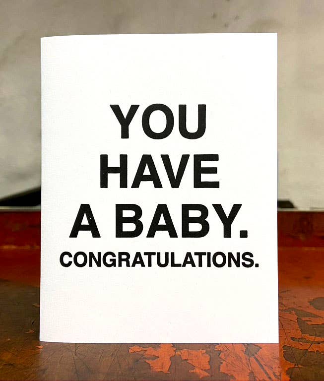 Generic Baby Greeting Card