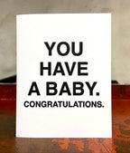 Generic Baby Greeting Card