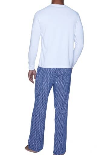 Classic Lounge Pant W/drawstring - Wood Stars-star