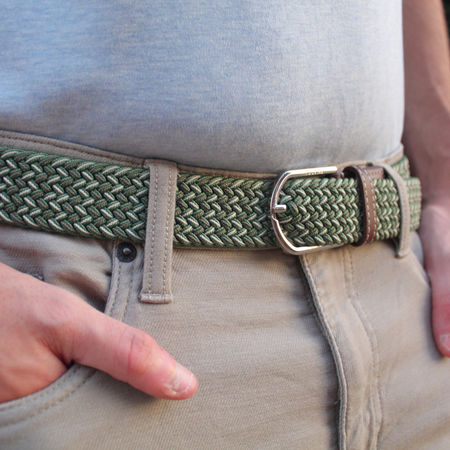 The Remington Woven Elastic Stretch Belt