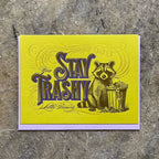 Card / Stay Trashy