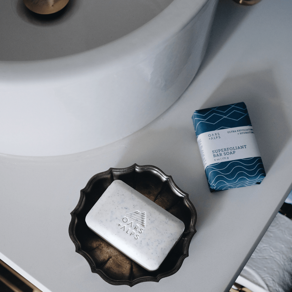 Superfoliant Exfoliating Men's Bar Soap, Refresh, Nourish