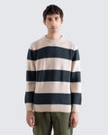 Combin Striped Knit