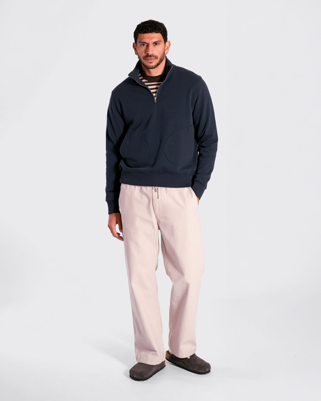 Funnel Neck Sweatshirt