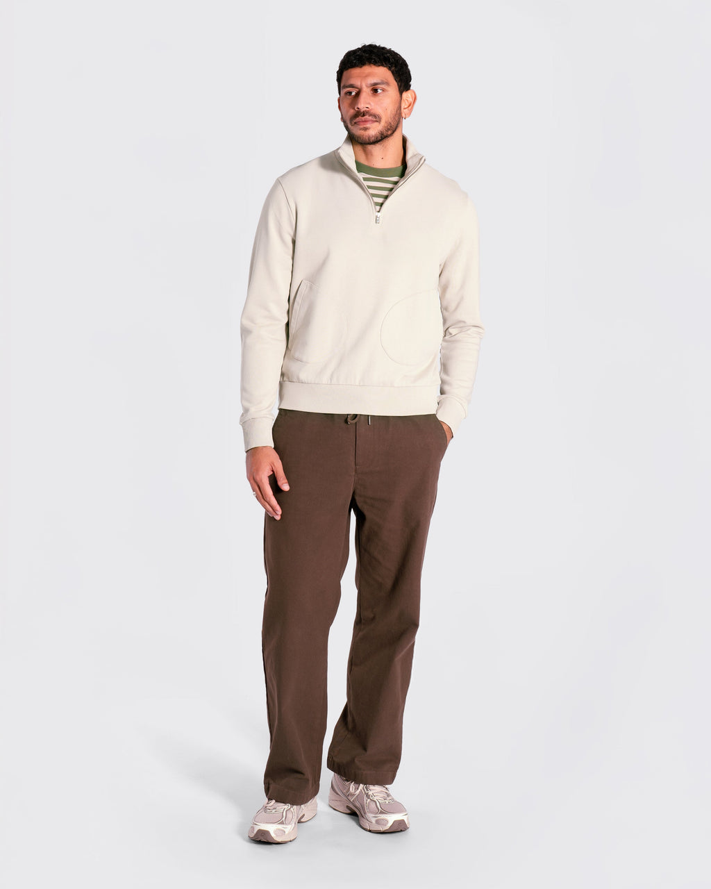 Funnel Neck Sweatshirt