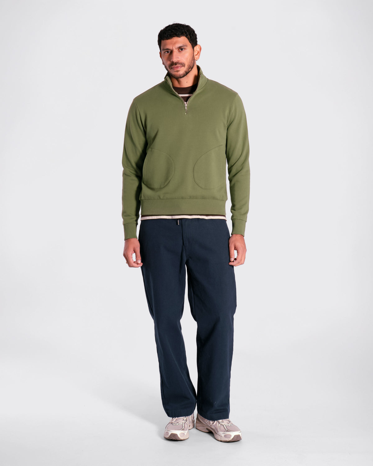 Funnel Neck Sweatshirt