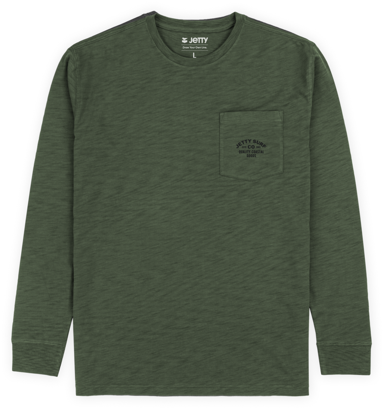 Sedge Slub Long Sleeve