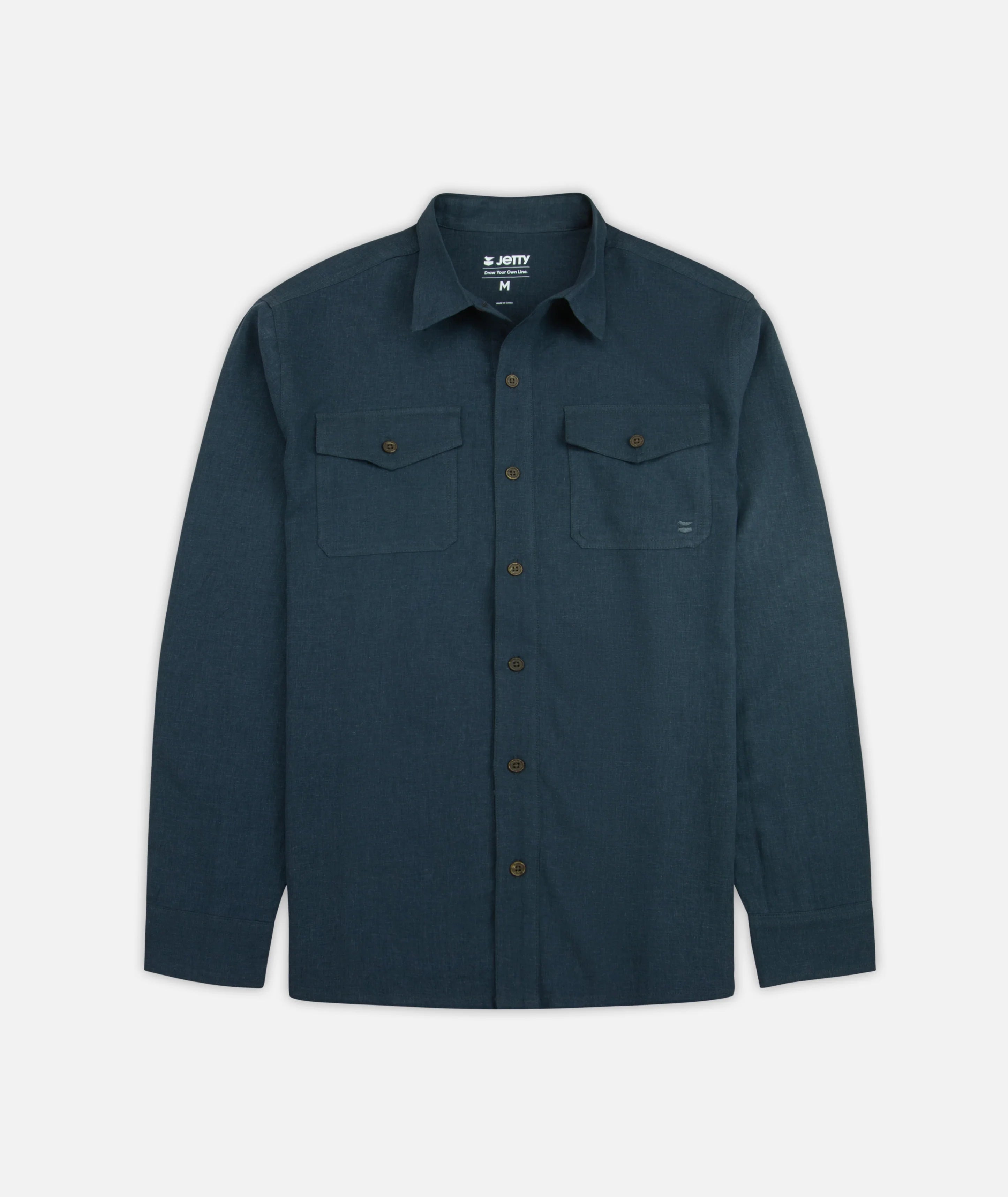 Noah Long Sleeve Linen Shirt