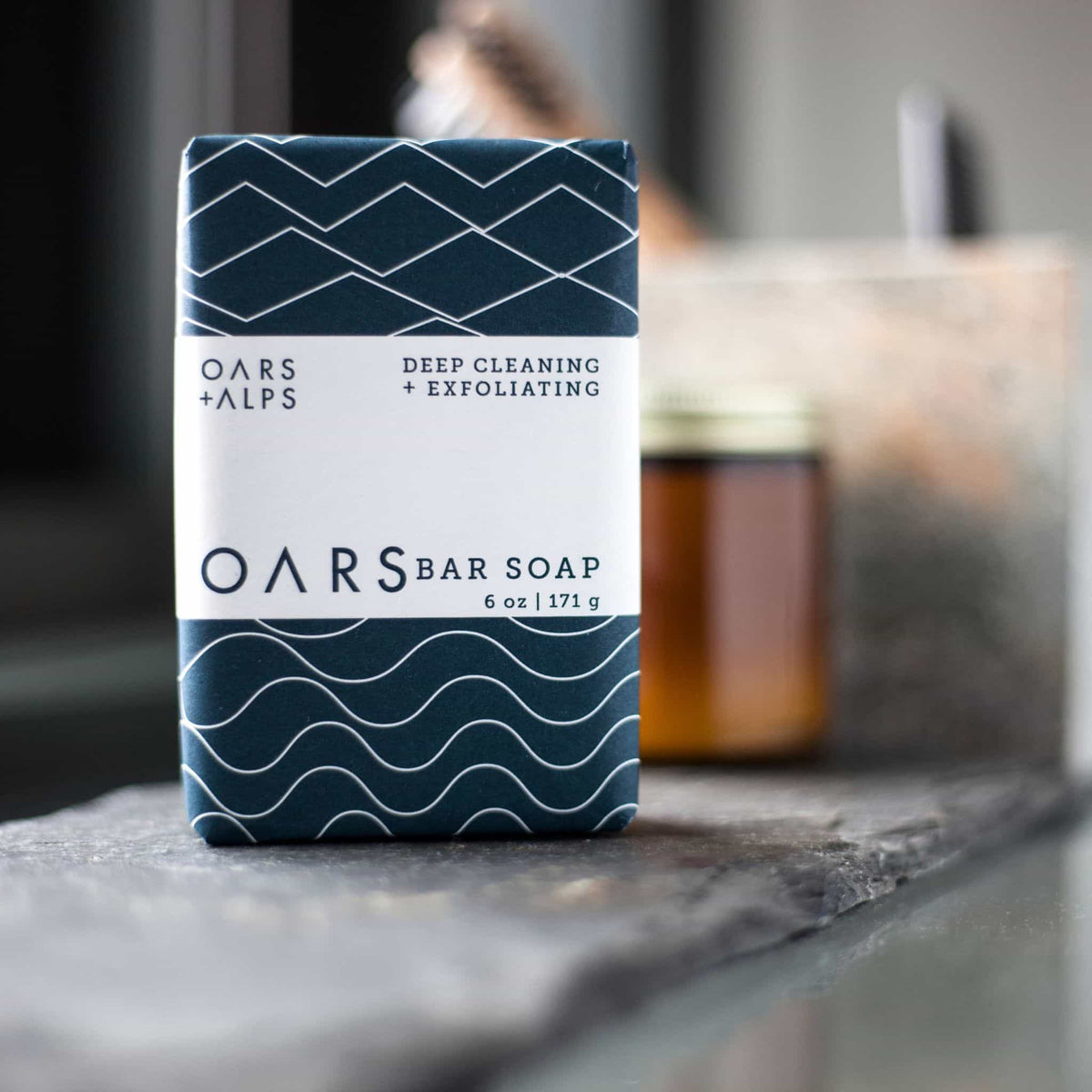 Men’s Charcoal Bar Soap, Activated Charcoal, Volcanic Sand