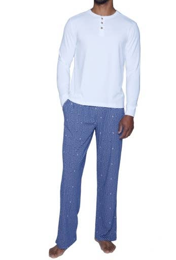 Classic Lounge Pant W/drawstring - Wood Stars-star