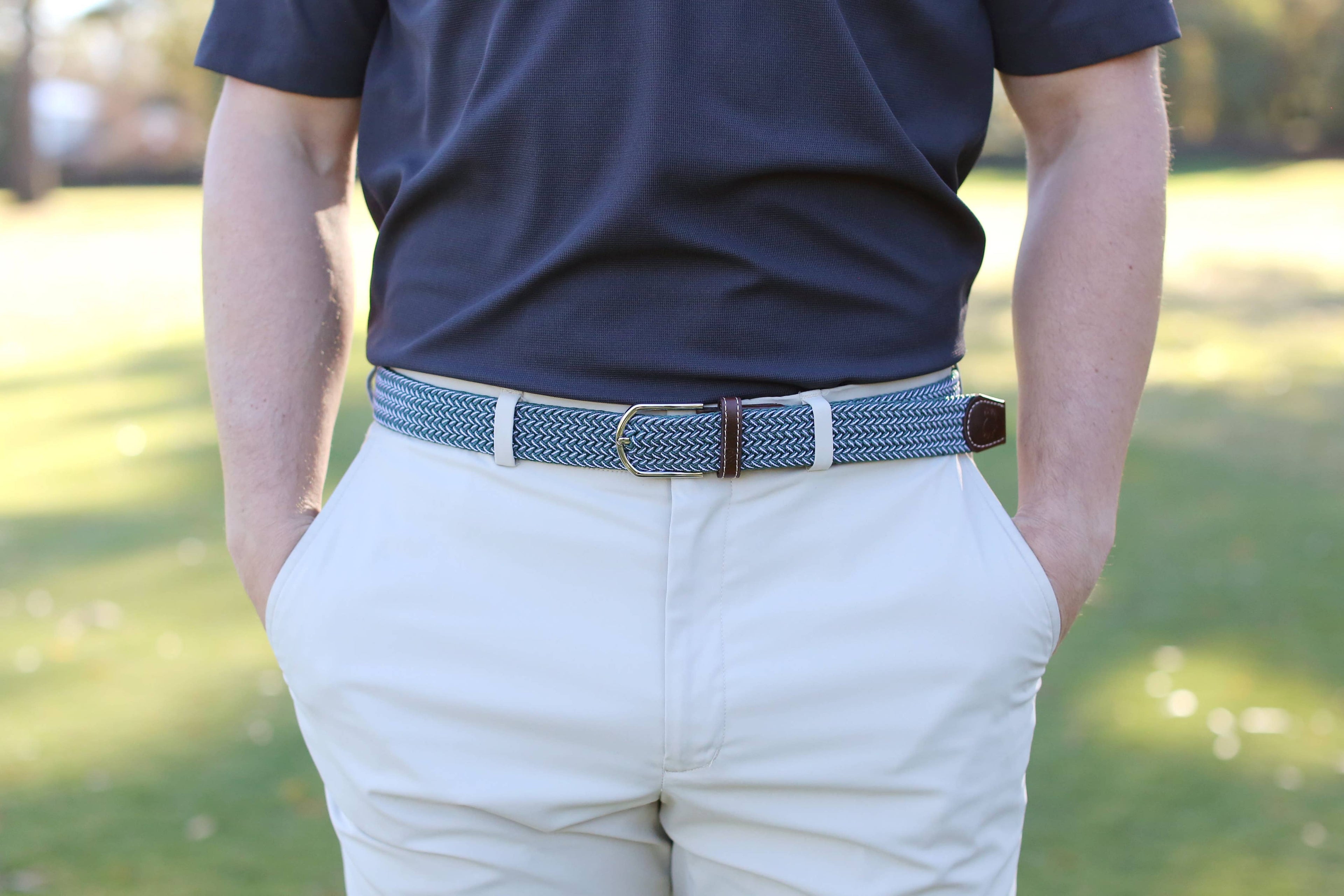 The Bandon Woven Stretch Belt