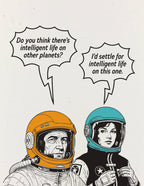 Astronauts Greeting Card