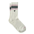 Arvin Goods Pink Retro Stripe Crew Socks - Limited Edition
