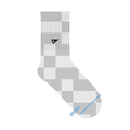 Crew Sock - Grey Checkered
