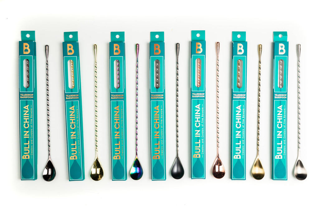 Teardrop Barspoons (30cm/12" Length)