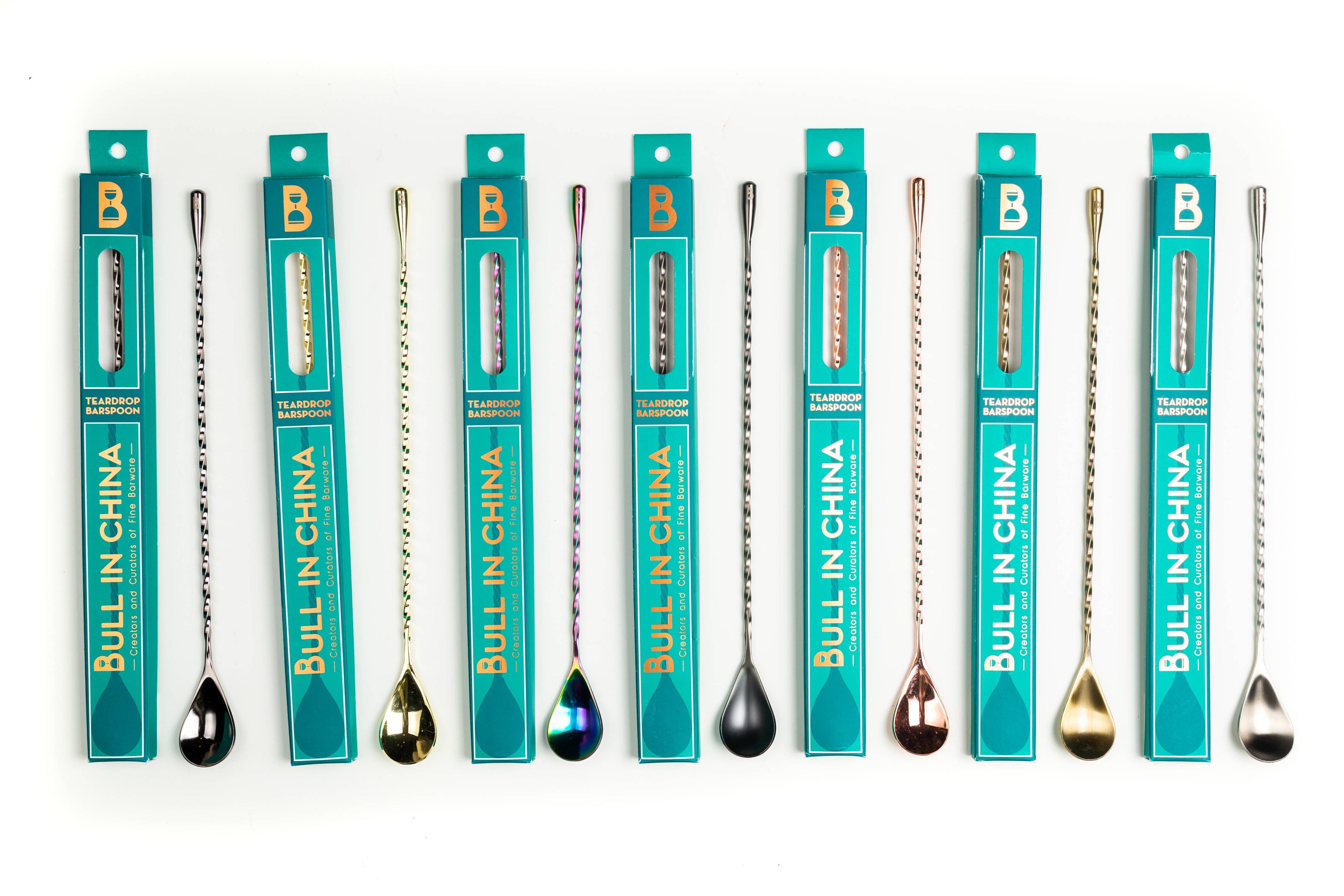 Teardrop Barspoons (30cm/12" Length)