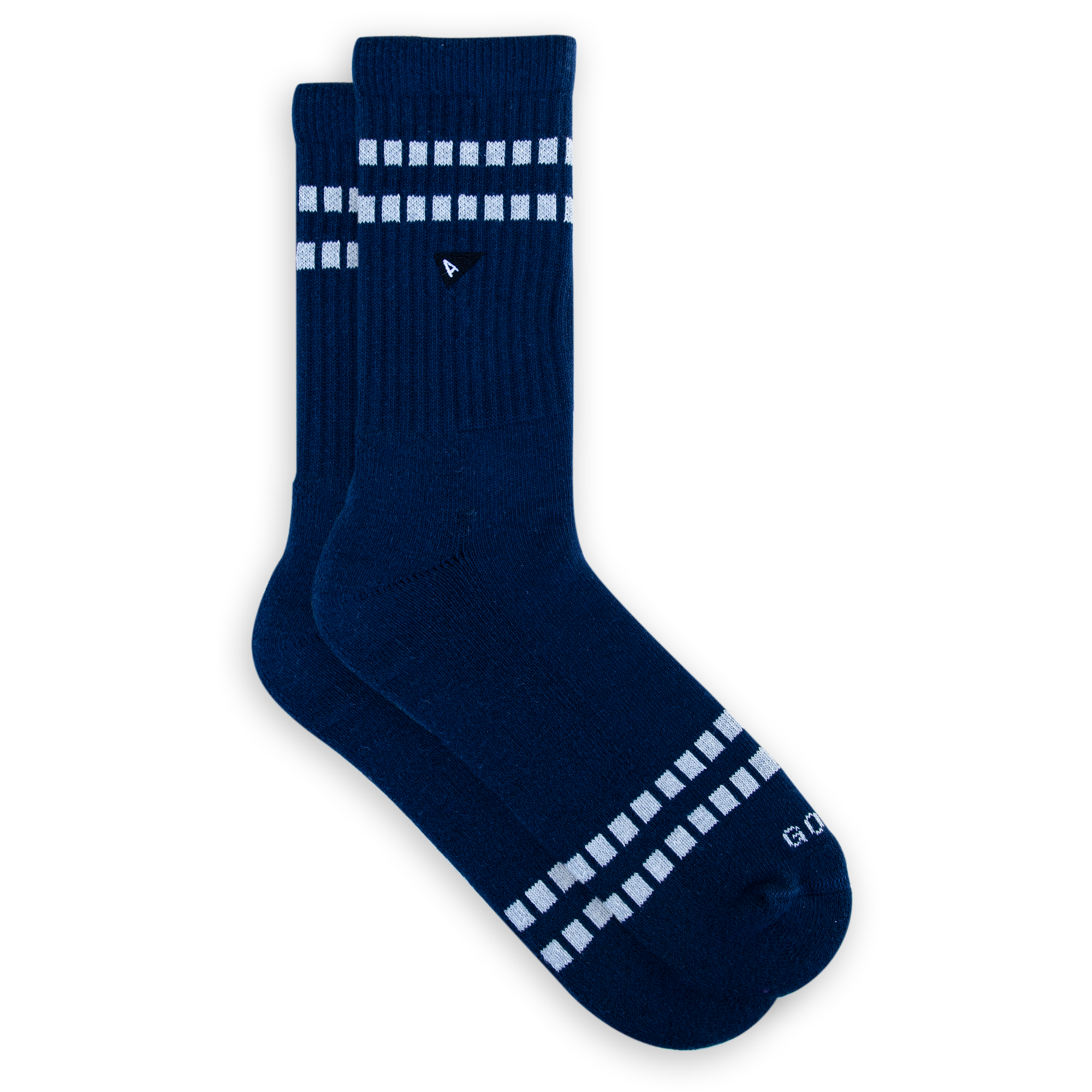 Crew Sock - Marino Block Stripe