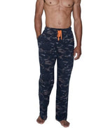 Classic Lounge Pant W/drawstring & Pockets - Forest Camo-c13