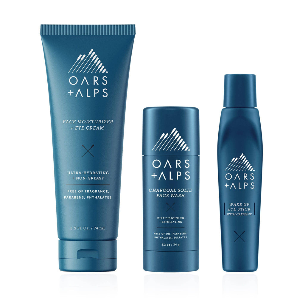Face the Day Kit Men's 3-Step Cleansing Gift Set