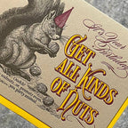 Card / Get Nuts Birthday
