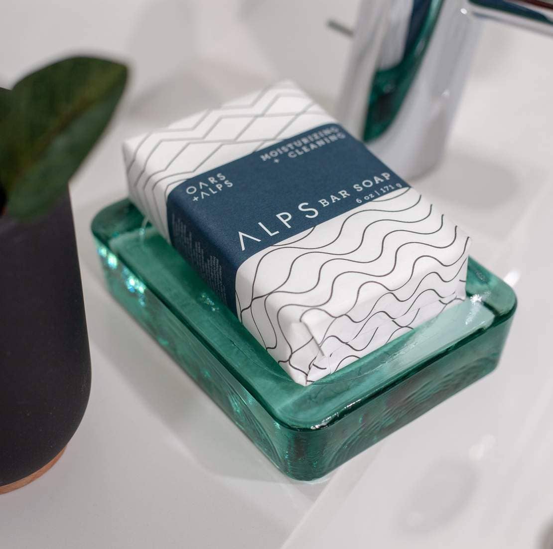 Moisturizing Alps Men's Bar Soap, Shea Butter and Jojoba Oil