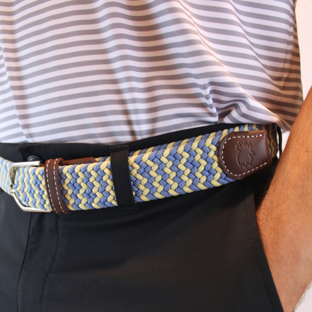 The Fairhope Woven Elastic Stretch Belt