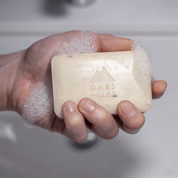 Moisturizing Alps Men's Bar Soap, Shea Butter and Jojoba Oil