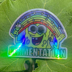 Holographic Fermentation Bob Sticker