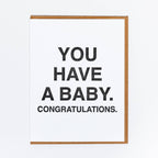 Generic Baby Greeting Card