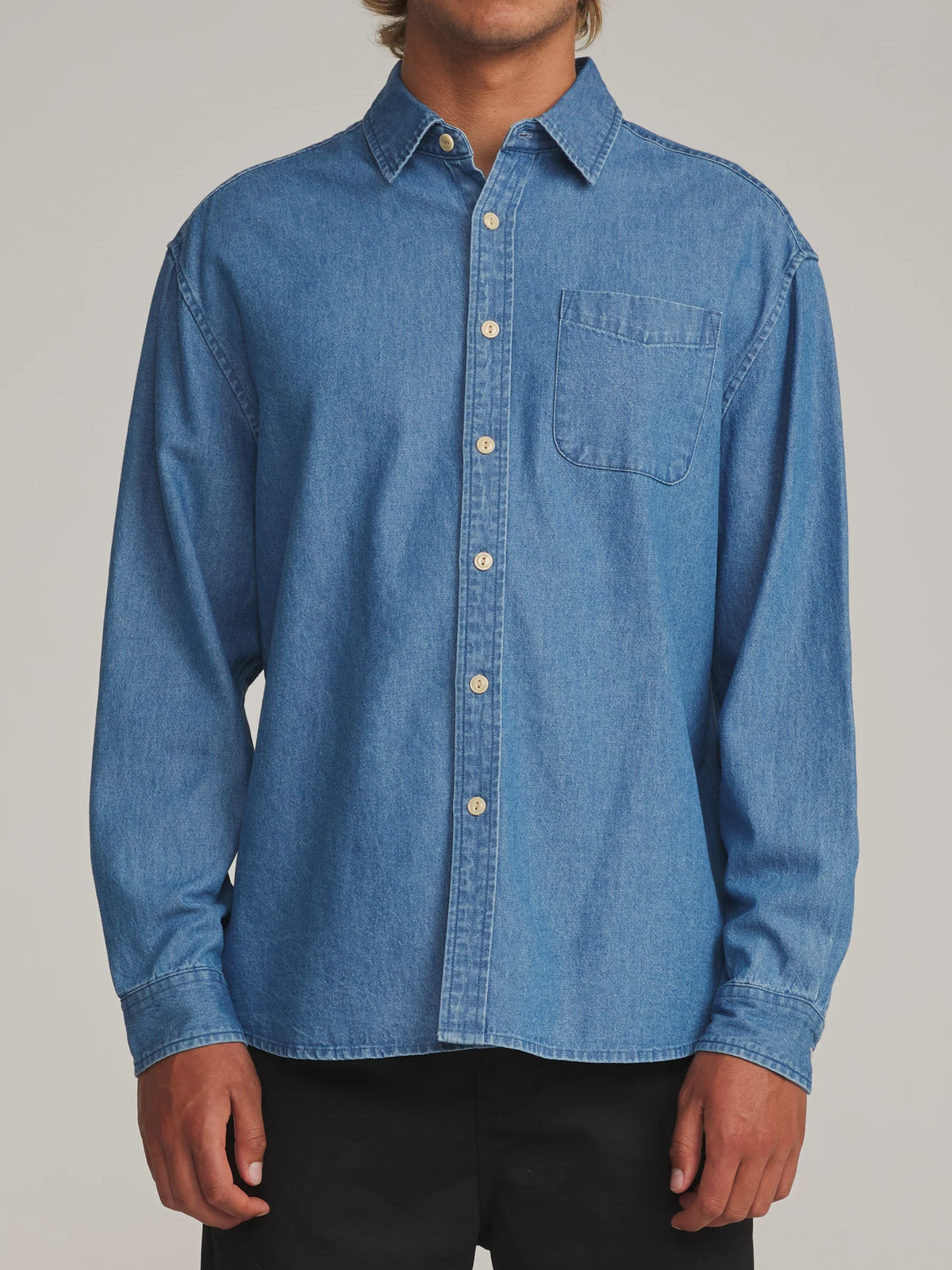 HENRY DENIM SHIRT